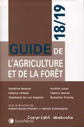 Guide de l'agriculture et de la forêt, 18-19